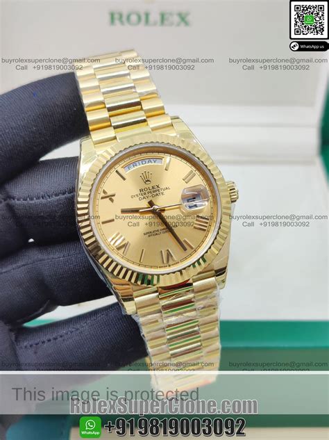 fake rolex president